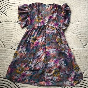 Anthropologie Valencia Dress